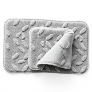 Non-Slip Bathroom Mat Set (2 pcs)